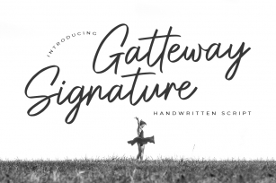 Gatteway Signature Font Download