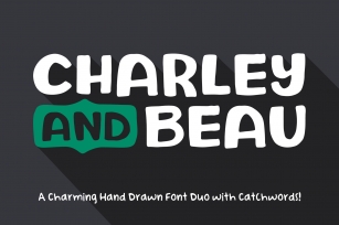 Charley and Beau Font Duo Font Download