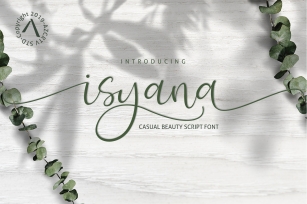 Isyana Script Font Download