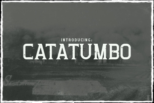 Catatumbo Font Font Download