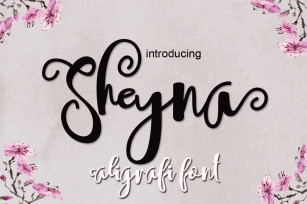 Sheyna Font Download