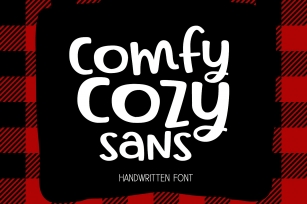 Comfy Cozy Sans Handwritten Font Font Download