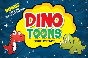 Dinotoons Font Download