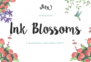 Ink Blossoms Font Download