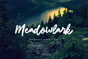 Meadowlark Script Font Font Download