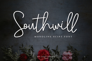 Southwill Monoline Script Font Download