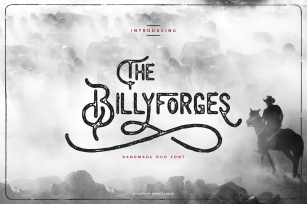The Billyforges - Duo Fonts Font Download