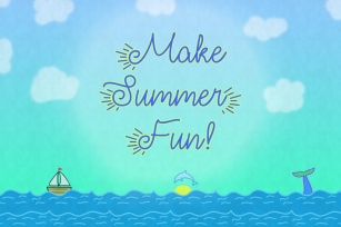 Make Summer Fun Font Download