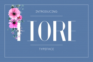 Fiore Typeface Font Download