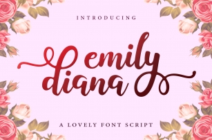 Emily Diana Font Download