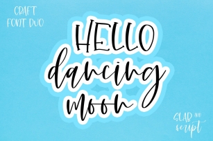 Dancing Moon -Crafty Duo- Font Download