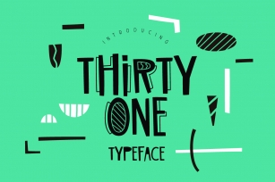 Thirty One Typeface Font Download
