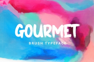 GOURMET  STRONG BOLD FONTS Font Download