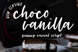 Choco Vanilla Handwritten Script Typeface Font Download