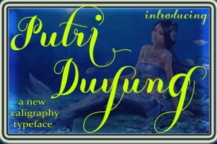 Putri Duyung Font Download