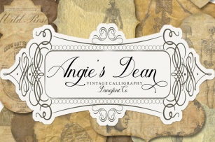 Angies Dean Font Download