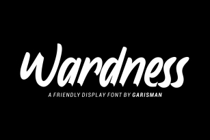 Wardness - Display Font Font Download