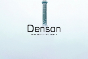Denson Sans Serif Font Family Font Download