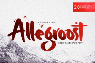 Allegroost Font Download