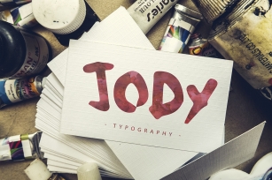 My name is Jody Font Download