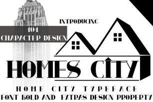 HOME CITY Font Download
