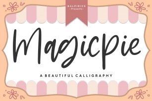 Magicpie Beautiful Calligraphy Font Download