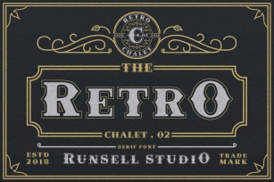 Retro Chalet .02 Font Download