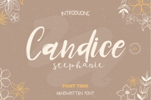 Candice Font Trio Font Download