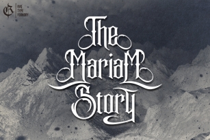 The mariam story Font Download