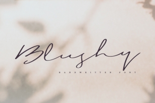 Blushy Font Download