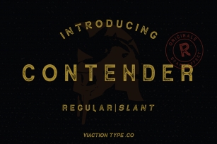 Contender Font Download