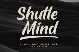 Shutle Mind - Classy Bold Script Font Download