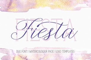 Fiesta. Font Duo Font Download