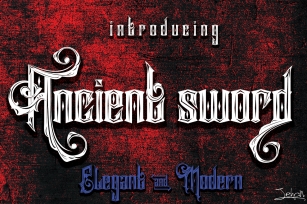 Ancient Sword Font Download