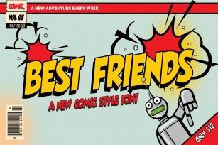 Best Friends Comic Font Font Download