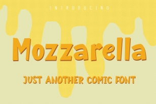 Mozzarella Comic Font Font Download