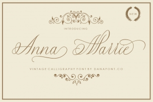 Anna Marrie Font Download