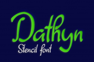 Dathyn Font Font Download