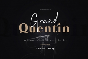Grand Quentin Font Download
