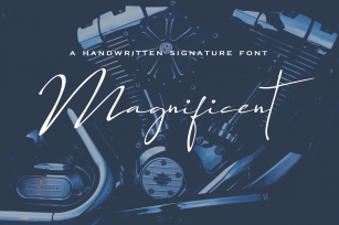 Magnificent Font Font Download