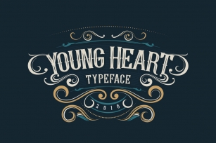 Young Heart Typeface Font Download