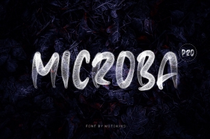 Microba Pro SVG Font Font Download