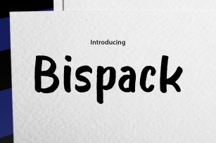 Bispack Font Download