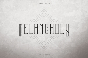 Melancholy Display Typeface Extra Font Download