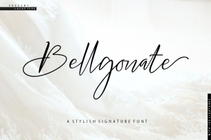 Bellgonate Signature Script Font Download