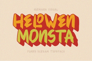 Hellowen Monsta Font Download
