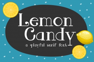 Lemon Candy Font Font Download