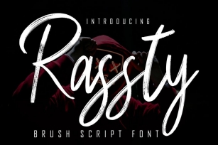 Rassty Brush Script Font Font Download