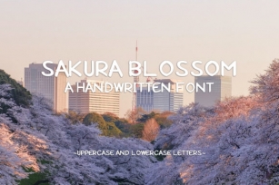 Sakura Blossom Font Download