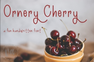 Ornery Cherry Font Download